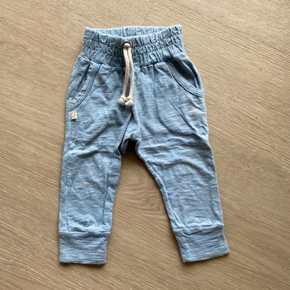 Childhoods Jogger pants baby blue 12-18months